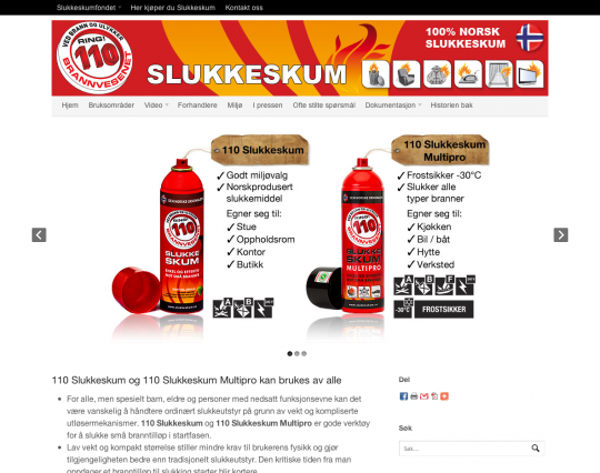 110 Slukkeskum